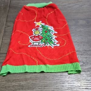 Grinch Dog Sweater